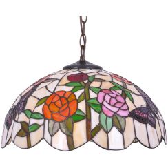 Kaja Rose lampe suspendue 1x20 W multicolore K-P16835