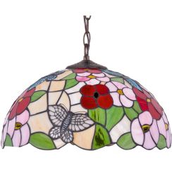 Kaja Butterfly lampe suspendue 1x20 W multicolore K-P161386