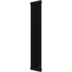Instal Projekt Tubus 2 radiateur décoratif 149.3x29 cm podłączenie inférieur noir TUB2-150/06D50C31