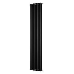 Instal Projekt Tubus 2 radiateur décoratif 149.3x38 cm podłączenie inférieur noir TUB2-150/08D50C75