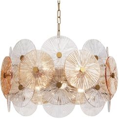 Maytoni Aster lampe suspendue x40 W doré MOD007PL-08G