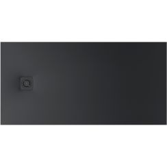 Roca Magma receveur de douche rectangulaire 130x90 cm noir APE0151438403400
