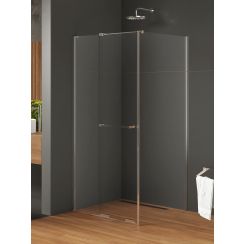 New Trendy Smart cabine de douche 140x110 cm rectangulaire chrome brillant/verre transparent EXK-6609
