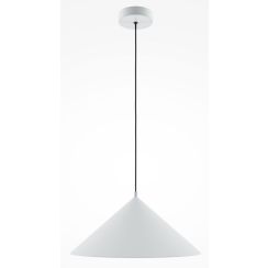 Maytoni Basic lampe suspendue 1x40 W blanc MOD167PL-01W