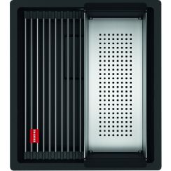 Franke Kanon évier en granit 46x41 cm noir 125.0721.149