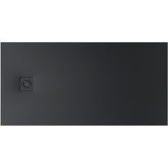 Roca Magma receveur de douche rectangulaire 180x70 cm noir APE017082BC03400