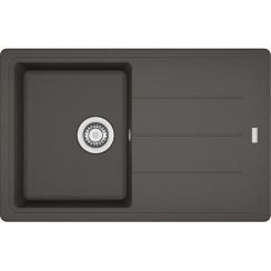 Franke Basis évier en granit 78x50 cm gris/graphite/onyx 114.0716.317