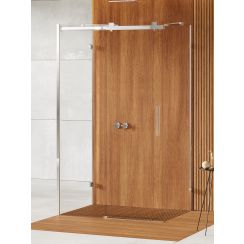 New Trendy Softi X cabine de douche 120x100 cm rectangulaire chrome brillant/verre transparent EXK-5337