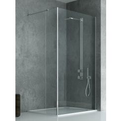 New Trendy New Modus paroi de douche walk-in 90 cm chrome brillant/verre transparent EXK-5471