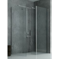 New Trendy New Modus paroi de douche walk-in 80 cm chrome brillant/verre transparent EXK-5510