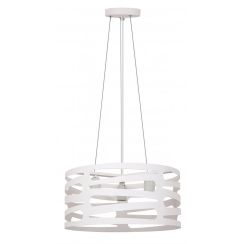GTV Marisa lampe suspendue 1x40 W blanc OS-MAR-E27-00-DEC