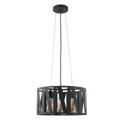 GTV Melody lampe suspendue 3x40 W noir OS-MEL-E27-10-DEC