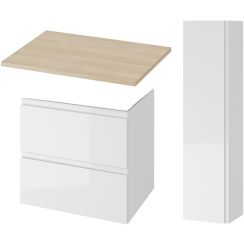 Set armoire Cersanit Moduo S590-020-DSM, armoire Cersanit Moduo S590-010-DSM, S590-022