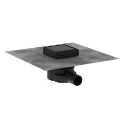 Hansgrohe RainDrain Point drain de douche 10 cm noir 56247670