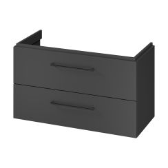 Cersanit Larga szafka 99,4x44,4x57,2 cm podumywalkowa wisząca antracyt S164-038