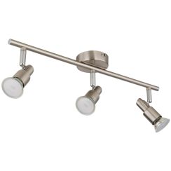Globo Lighting Kinley applique murale 3x3 W nickel 57385-3
