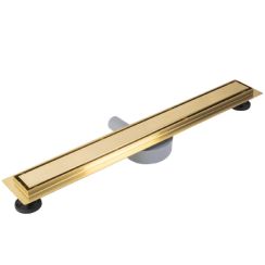 Rea Neox Pro odpływ prysznicowy 90 cm złoty szczotkowany REA-G2704