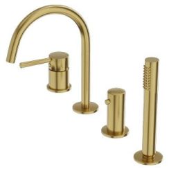 LaVita Orion mitigeur bain-douche pour baignoire doré 5900378341505