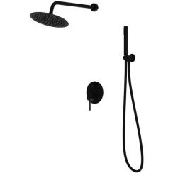 LaVita Orion ensemble de douche encastré oui noir 5900378341581