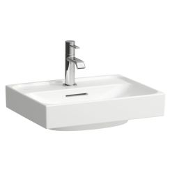 Laufen Meda lavabo 45x35 cm rectangulaire classique blanc mat H8161117571041