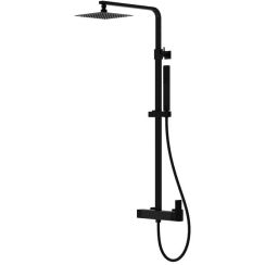 LaVita Aquila ensemble de douche mural oui noir 5900378342946