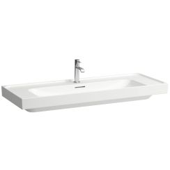 Laufen Meda lavabo 120x46 cm rectangulaire classique-de meuble blanc brillant H8141114001091