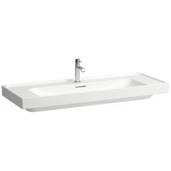 Laufen Meda lavabo 120x46 cm rectangulaire classique-de meuble blanc brillant H8141114001071