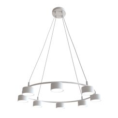 Emibig Starlit lampe suspendue x10 W blanc 1373/8