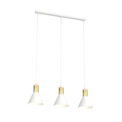 Emibig Rosa lampe suspendue 3x10 W blanc 1389/3