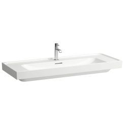Laufen Meda lavabo 120x46 cm rectangulaire classique-de meuble blanc brillant H8141114001041