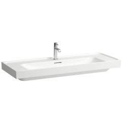 Laufen Meda lavabo 120x46 cm rectangulaire classique-de meuble blanc brillant H8141110001091