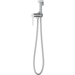 Cersanit Virgo mitigeur bidet avec kit de douche encastrée chrome S951-870