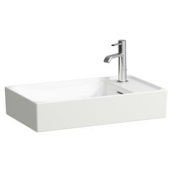 Laufen Meda lavabo 60x35 cm rectangulaire à poser blanc brillant H8121134001141