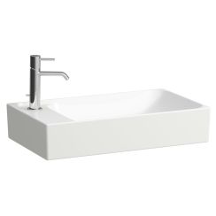 Laufen Meda lavabo 60x35 cm rectangulaire à poser blanc brillant H8121130001131