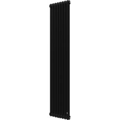 Instal Projekt Tubus 2 radiateur décoratif 179.3x38 cm podłączenie inférieur noir TUB2-180/08D50C75