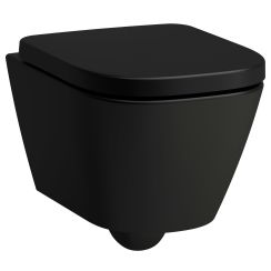Laufen Meda cuvette de wc suspendue oui noir mat H8201137160001