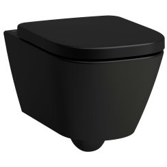 Laufen Meda cuvette de wc suspendue oui noir mat H8201107160001