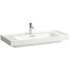 Laufen Meda lavabo 100x46 cm rectangulaire classique blanc mat H8161197571091