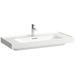 Laufen Meda lavabo 100x46 cm rectangulaire classique blanc mat H8161197571041