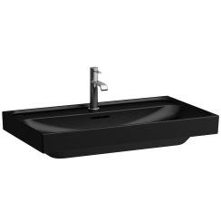 Laufen Meda lavabo 80x46 cm rectangulaire classique-de meuble noir mat H8101177161041