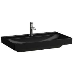 Laufen Meda lavabo 80x46 cm rectangulaire classique-de meuble noir mat H8101177161091