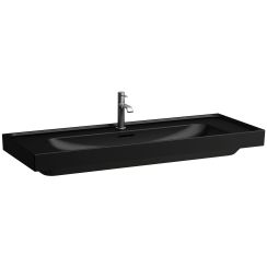 Laufen Meda lavabo 120x46 cm rectangulaire classique-de meuble noir mat H8141117161071