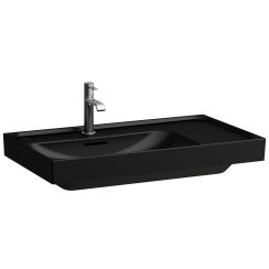 Laufen Meda lavabo 80x46 cm rectangulaire classique-de meuble noir mat H8171167161091