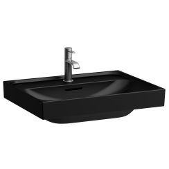 Laufen Meda lavabo 60x46 cm rectangulaire classique-de meuble noir mat H8101137161091