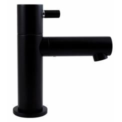Kronenbach Lima 2.0 Black vanne de lavabo sur pied noir 23590001SMKB