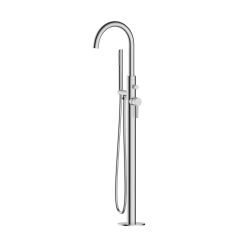 Oltens Molle mitigeur bain-douche autoportante nickel 34300910