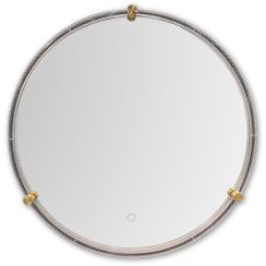 Zuma Line miroir 60x60 cm circulaire avec éclairage D2532