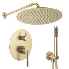 Rea Argon kit de salle de bain encastré oui doré REA-P7810