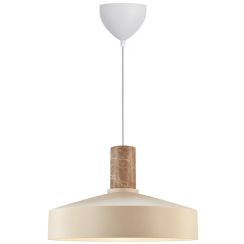 Nordlux Elvas marble lampe suspendue 1x60 W beige 2512013009