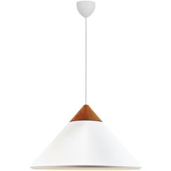 Nordlux Kinto lampe suspendue 1x60 W blanc 2520083001
